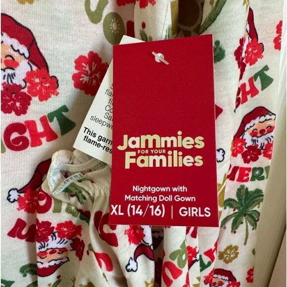NWT Jammies with Matching Doll Gown - Picture 5 of 5